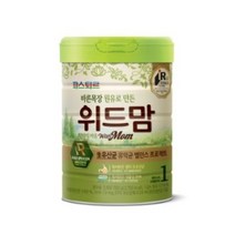 바른목장 원유로 만든 위드맘 분유 1단계, 4개, 750g