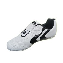 태권도 보호구 도복 용품 2021 새로운 hight 질 taekwondo 단화 PU 물자 까만 백색 breathable 무술 크기 3, 03 37