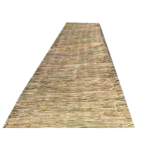 야자매트 미끄럼방지 보행 산책로 공원 등산로 매트, 폭1mx길이10m의양단밀짚커튼