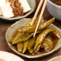 셰프애찬 맛있게 매운 청양고추짱아치 장아찌 절임 밑반찬, 1개, 600g