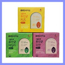 CJ 바이오 식물성유산균 패밀리 우먼 키즈 100억 유산균 2g x 100포 생유산균