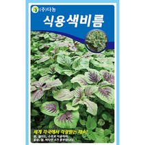 다농 산천 왕까마중 50립 - 씨 씨앗 까마중씨앗 까마중씨 강태 깜두라지 용규 나물씨앗 민속채소 채소씨 채소씨앗, 22_다농_식용색비름(2g)