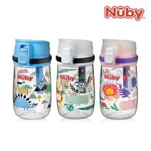 [NEW]누비 트라이탄 티티 정글 유아물병300ml, 파티핑크