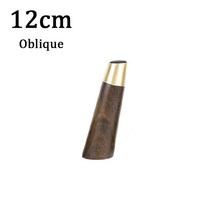 소파 가구 다리 1/4PCS 단단한 나무 비스듬한 가구 다리 욕실 캐비닛 TeaTable 소파 발 구리 슬리브와 유럽, 03 1PCS 12CM Oblique, 03 1PCS 12CM Oblique