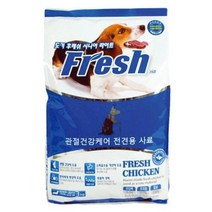 시니어 치킨밀 후레쉬리아 도기 후레쉬 라이트 반려견사료, 3kg × 1개