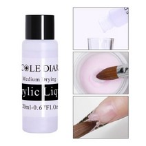 NICOLE DIARY-아크릴 파우더 10ml 팁 익스텐션 프랜치 네일 폴리머 파우더 네일 익스텐션 네일 폴리머 네, 04 Acrylic liquid