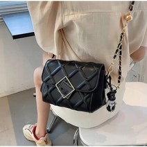 Momolatti 여성용 미니 토트 숄더 기본 무지 체인 숄더백