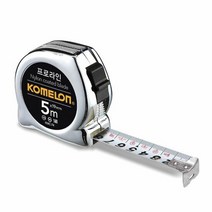 코메론 T 줄자 프로라인 크롬 KMC 74 5M 19, 색상:[색상]본상품