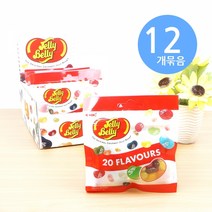 젤리벨리 20가지 혼합맛 젤리빈, 70g, 12개