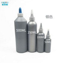 아크릴물감대용량 데코 푸어링 아트 큰 병 금속 아크릴 페인트 골드 실버 캔버스 나무 부처님 라이트 벽화 방수, 03.500ml, 03.Silver