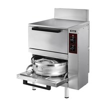 린나이 업소용밥솥 100인용 2단취반기 단체급식 취사전용 가스식 RRA-101DA LPG