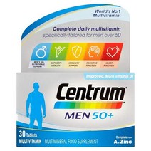 CENTRUM 센트럼 Men 50+ 남성종합비타민 남성멀티비타민 30정
