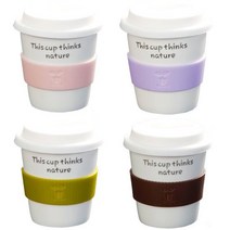 에코사랑 스몰 머그컵 일반머그 190ml, 그린, 1개, 1개
