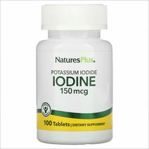 네이처스플러스 요오드 칼륨 Iodide 150mg 100정