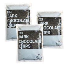 선인 다크 초코칩 1kg X 3개 아이스발송 초코렛 토핑재료 제빵재료