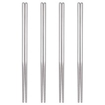 이케아 스나블라가트 젓가락 4P 23cm 스테인리스, 단품, 단품
