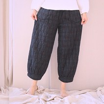 생활한복 개량한복 절복 법복 누빔 솜 기본 바지