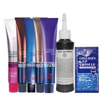 웰라 뉴 콜레스톤 염색약 80g + 산화제 90ml 코겐앰플파우치, 5/02-매트브라운, 1개