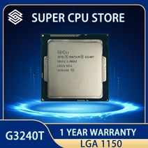 인텔 펜티엄 G3240T 용 듀얼 코어 CPU 프로세서 2.7 GHz 3M 35W LGA 1150