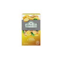 Ahmad Tea Infusion Lemon & Ginger 40G 아마드 티 인퓨전 레몬 진저 20입, 1세트