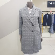 미니멈 옆트임 더블버튼 하프자켓(MUBGWJ3250/믹스 다크네이비)