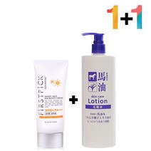 안끈적이는 선 썬 크림 하또무기 시카 스킨 토너 닥토 번호 39771EA, 매직마일드선크림 1개_시카센텔라50스킨1개