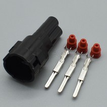 1-20 세트 3 핀 웨이 남성 여성 자동차 커넥터 yamaha 6187-3231 6180-3241 sumitomo mt 밀폐형 2.2 시리즈, 03 Black Male_04 1set