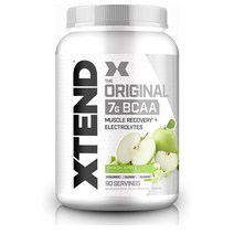 엑스텐드 BCAA 오리지널 파우더 애플맛 90회분 정식제품, 상품+블랜더보틀 쉐이커클래식830ml레드