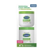 세타필 모이스처라이징 크림 2개( 566g + 454g )Cetaphil Moisturizing Cream Ultimate with Prebiotic Aloe Very Dry