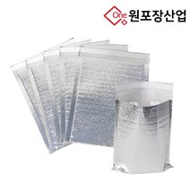 접착식 은박 보냉봉투 (무료배송), 20x25+4, 30장