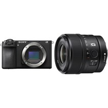 소니 APS-C 미러리스 카메라 알파 6700 본체 블랙 ILCE-6700, α6700+단초점 렌즈 세트 + 본체+줌 렌즈