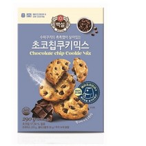 백설 초코칩쿠키믹스, 290g, 3개