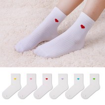지지몰스 도트하트 리쁘 양말