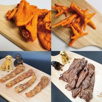 말썽쟁이여름 강아지 애견 수제간식 소간 소우신 돼지귀 슬라이스 닭발 오리날개 간식, 오리날개,닭발,돼지귀스낵, 돼지귀슬라이스 100g