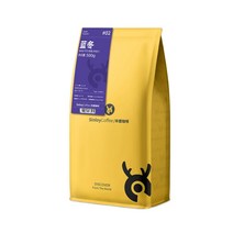 중국 운남 원두커피 신맛 적은 홀빈, 미디엄로스트, 500g, 분쇄안함