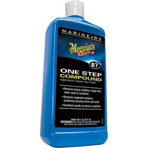 Meguiar의 M6732 Marine/RV 원스텝 컴파운드 32oz, 파워 컷 컴파운드