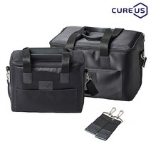 큐어스 클래식 보냉백 세트 대형+중형+다용도걸이 보온보냉가방 쿨러백