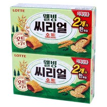 롯데 씨리얼 초코 2번들 56g x16, 단품