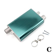 자동차히터부품 에버스패커 에바스패커 24mm 머플러 소음기 업그레이드 된 클램프 브래킷 에어 주차 배기관 webasto eberspacher 용 스테인레스 스틸, c