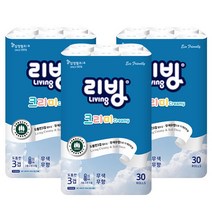 크리미 화장지 30롤 x3 90롤 무포름 휴지 cr-B400, 데코 더 오리지널 화장지 30M 30