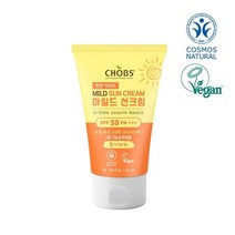 CHOBS(찹스)유기농 마일드 선크림 50ml, 단품