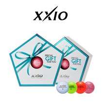 젝시오 22 XXIO 리바운드 6구 3피스 골프공, 화이트