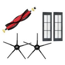 Roborock S6 Maxv 로봇 진공 청소기 부품 액세서리 로봇 진공 청소기 메인 브러시 필터에 적합, 보여진 바와 같이, 하나