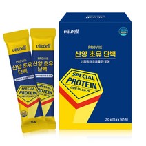 산양초유단백 14스틱 산양유 균형 단백질 파우더 프로틴 분리대두 완두 단백 유청 면역글로불린G 다이어트 해썹