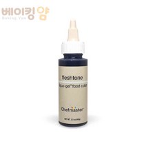 셰프마스터 리쿠아젤 식용색소 플레시톤, 65g, 1개