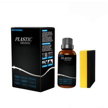 Prosekor 자동차 표면 클렌징 광택 스크래치 복구, 플라스틱/가죽 복구제(50ml)*3