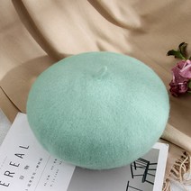 양털 베레모 여자 가을 겨울 모자 빨갛다 잘 어울리다 모자 도매 호박 모자 캐주얼 꽃봉오리 모자