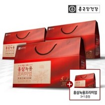 종근당건강 홍삼녹용 프리미엄, 1박스30개 1500ml x 3 + 1