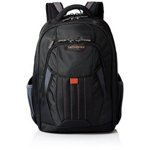 샘소나이트 텍토닉2 대형 백팩 배낭) 66303-1041, 18 x 13.3 x 8.6, Black/Orange