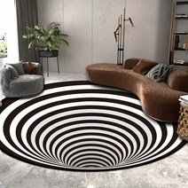 트릭아트 3D 입체 러그 카페트 발매트 카페 스튜디오 거실 대형, 옵션7